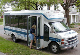 public transit services are available to all residents of Hunt County